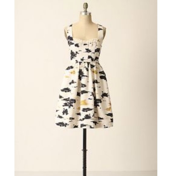 Anthropologie Dresses & Skirts - Anthro Twinkle by Wenlan Flight if the Swans Dress